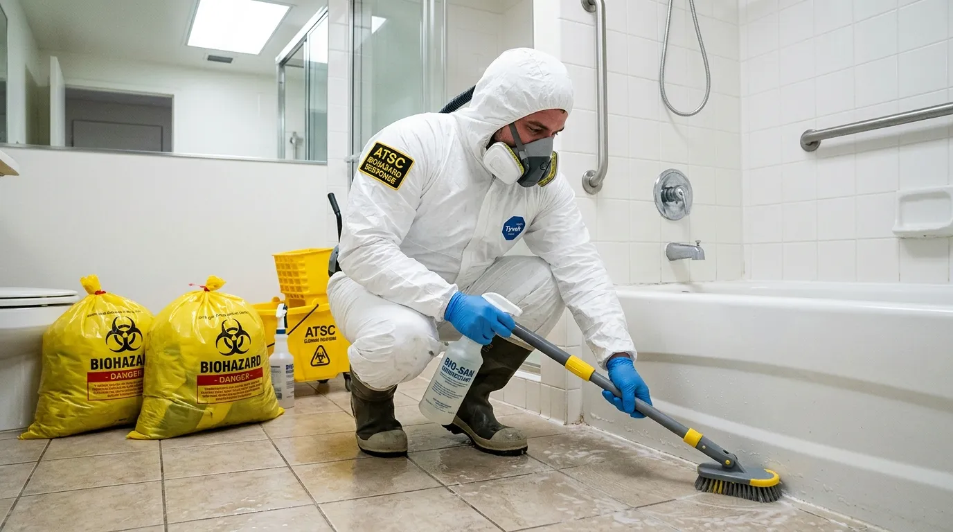 Decontamination equipment deployed for Blood Cleanup in Boerne